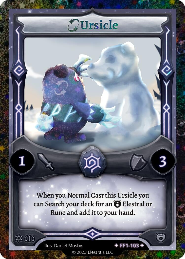 Image for Ursicle (Stellar) (Frostfall [First Edition]) (FF1-103) - Elestrals