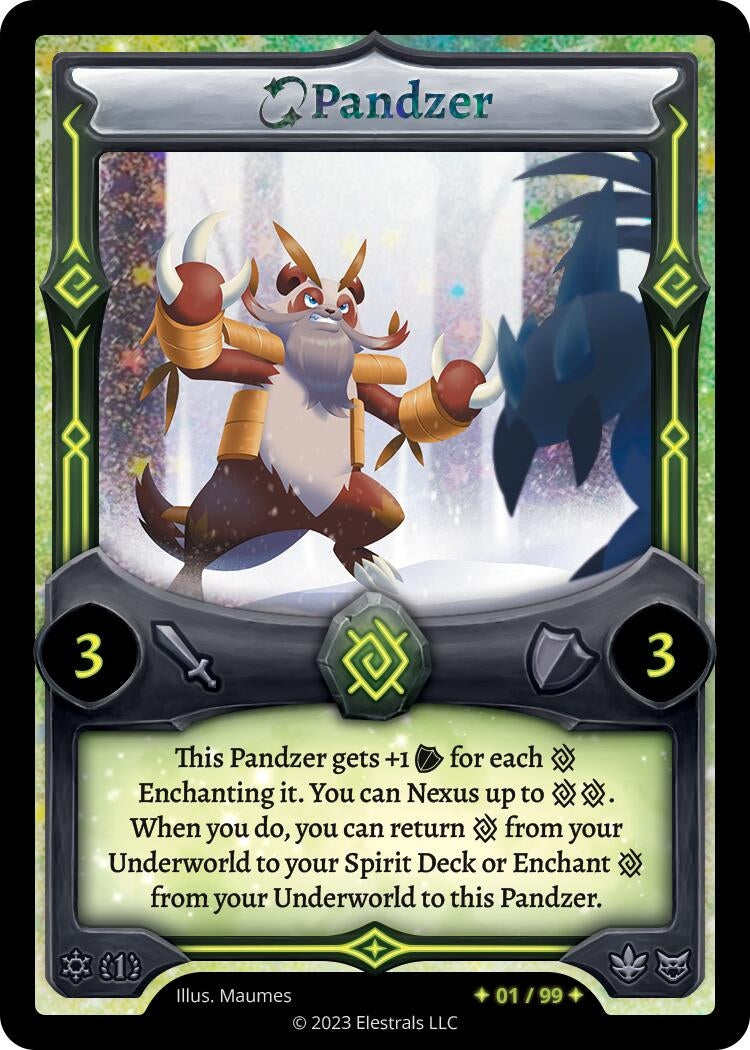 Image for Pandzer (Serialized) (Frostfall [First Edition]) (/99) - Elestrals