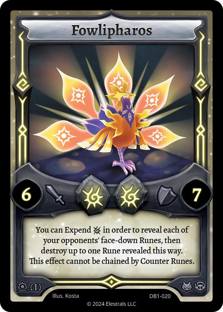 Image for Fowlipharos (Daybreak [First Edition]) (DB1-020) - Elestrals