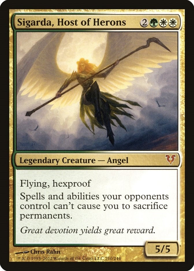 Image for Sigarda, Host of Herons (Avacyn Restored) (210) - Magic: The Gathering