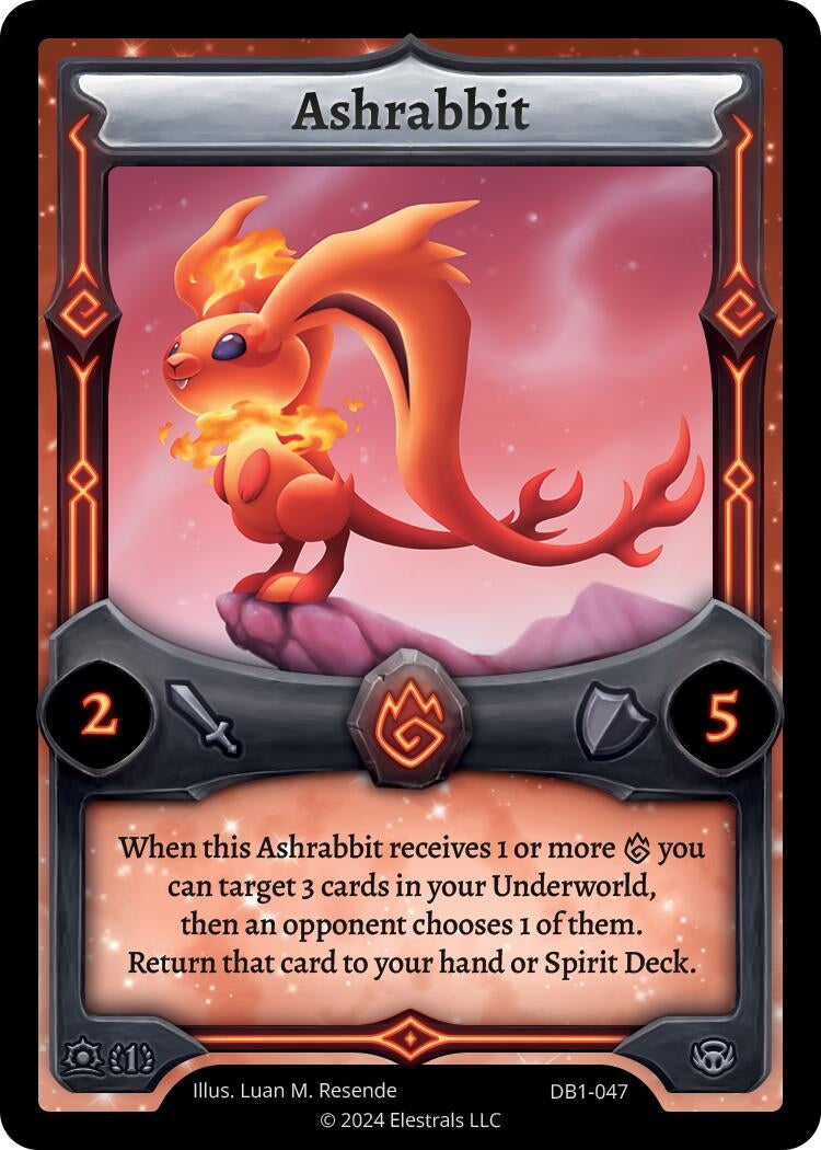 Image for Ashrabbit (Daybreak [First Edition]) (DB1-047) - Elestrals