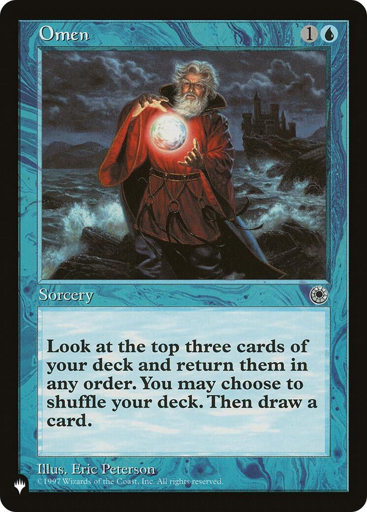 Image for Omen (The List Reprints) - Magic: The Gathering