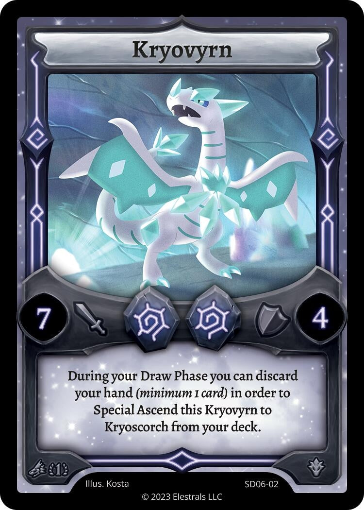Image for Kryovyrn (Kryoscorch Starter Deck [First Edition]) (SD06-02) - Elestrals