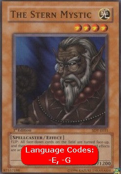 The Stern Mystic (V.1 - Common) - Starter Deck: Yugi (Common) [SDY-031]