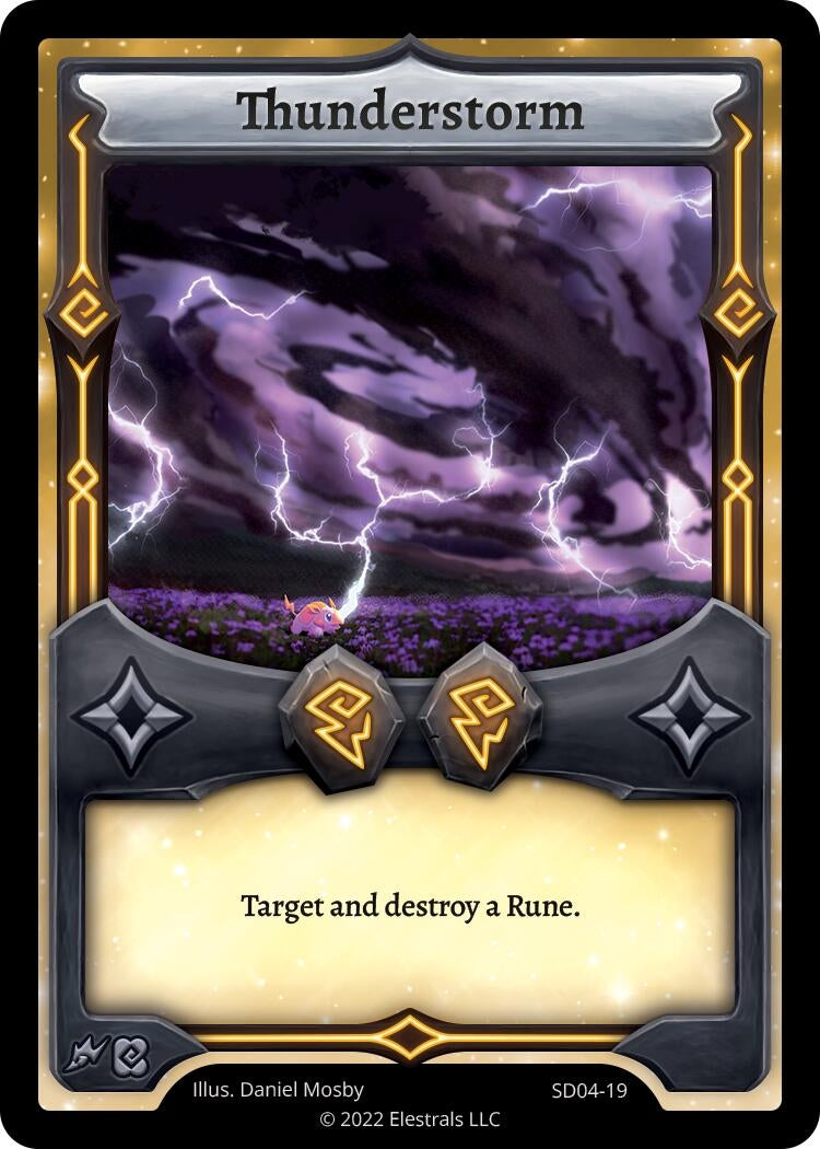 Image for Thunderstorm (Ohmperial Starter Deck [Kickstarter Edition]) (SD04-19) - Elestrals