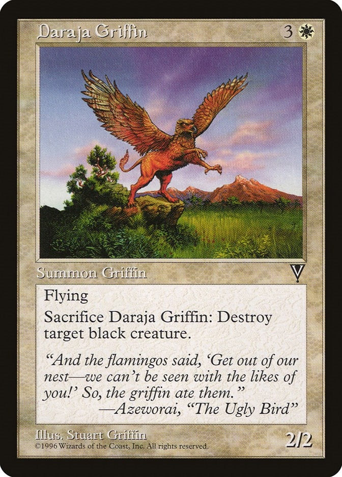 Image for Daraja Griffin (Visions) - Magic: The Gathering