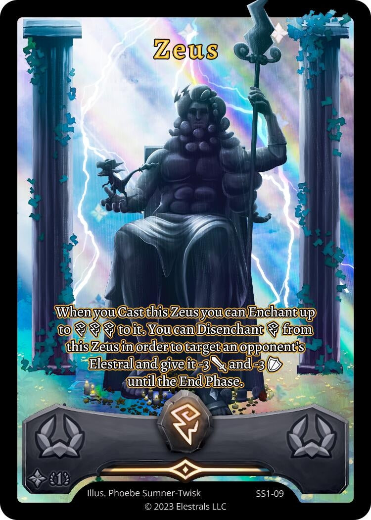 Image for Zeus (Shattered Stars Chapter 1 [SS1]) (SS1-09) - Elestrals