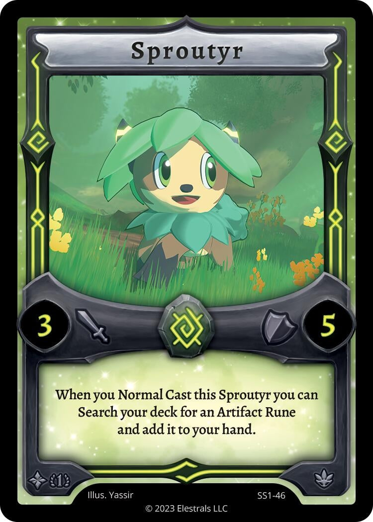 Image for Sproutyr (Shattered Stars Chapter 1 [SS1]) (SS1-46) - Elestrals