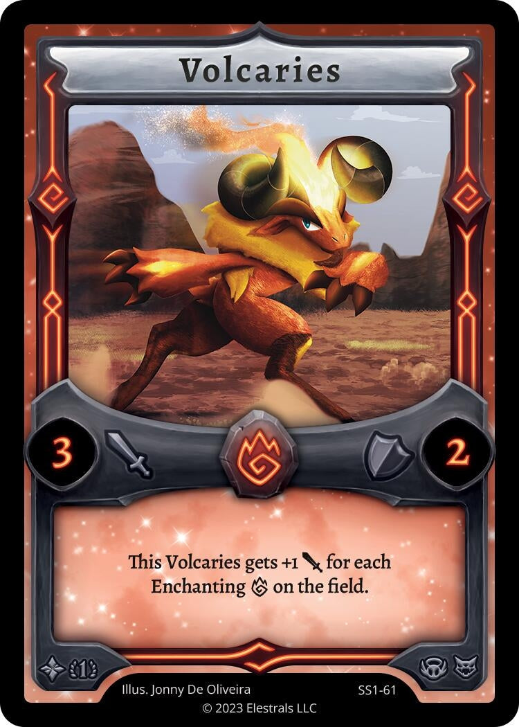 Image for Volcaries (Shattered Stars Chapter 1 [SS1]) (SS1-61) - Elestrals