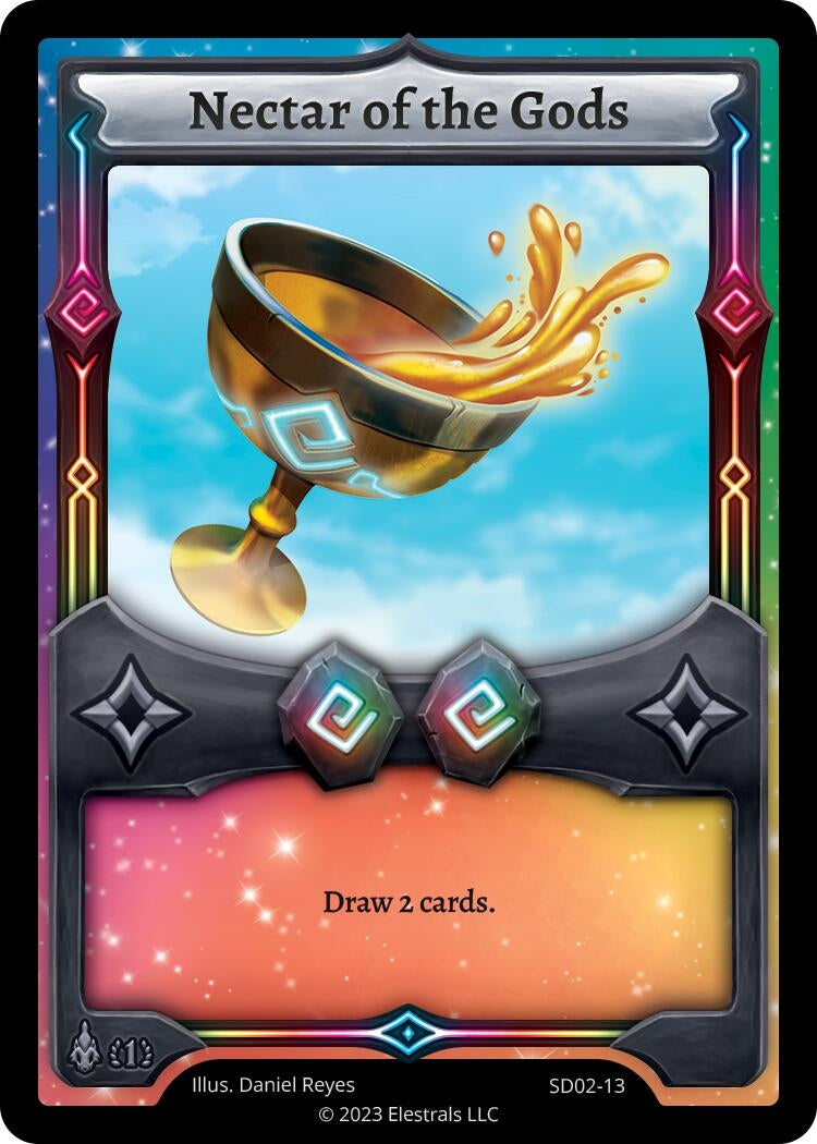 Image for Nectar of the Gods (Trifernal Starter Deck [First Edition]) (SD02-13) - Elestrals