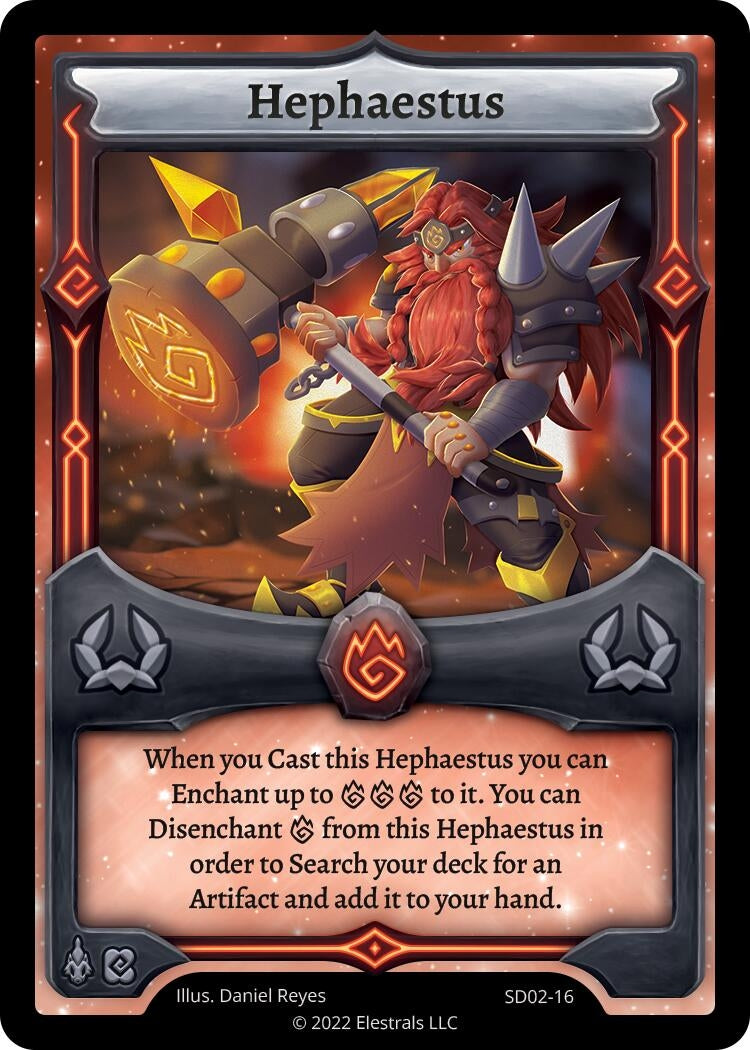 Image for Hephaestus (Trifernal Starter Deck [Kickstarter Edition]) (SD02-16) - Elestrals
