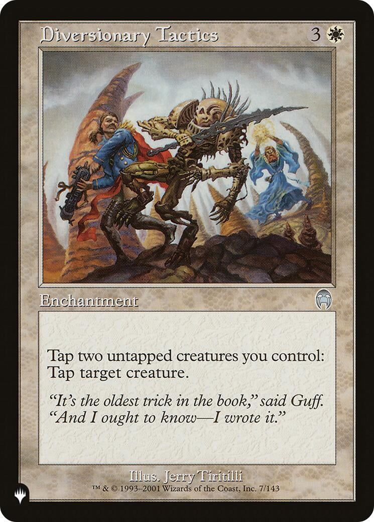 Image for Diversionary Tactics (The List Reprints) (7/143) - Magic: The Gathering