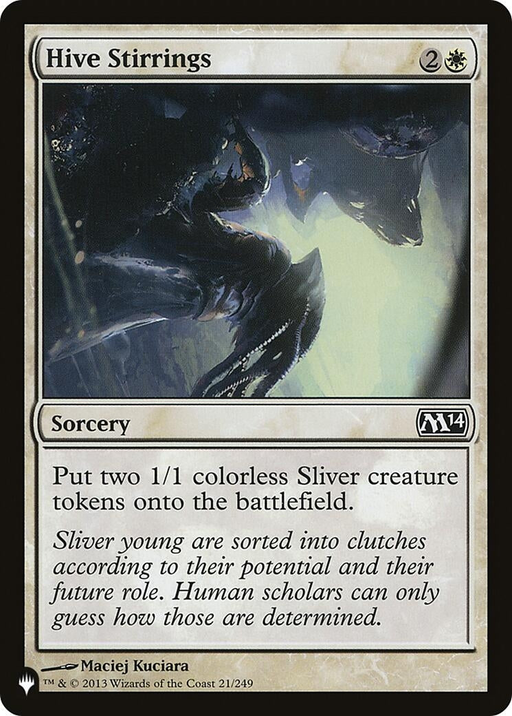 Image for Hive Stirrings (The List Reprints) (21/249) - Magic: The Gathering