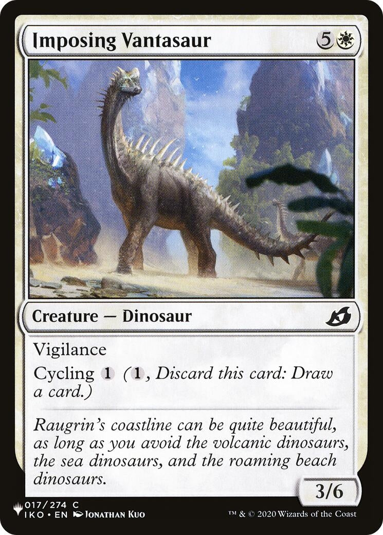 Image for Imposing Vantasaur (The List Reprints) (017/274) - Magic: The Gathering