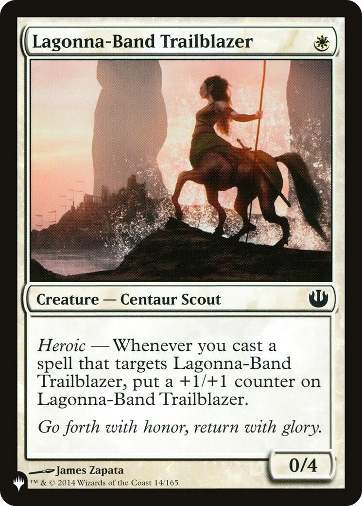 Image for Lagonna-Band Trailblazer (The List Reprints) (14/165) - Magic: The Gathering