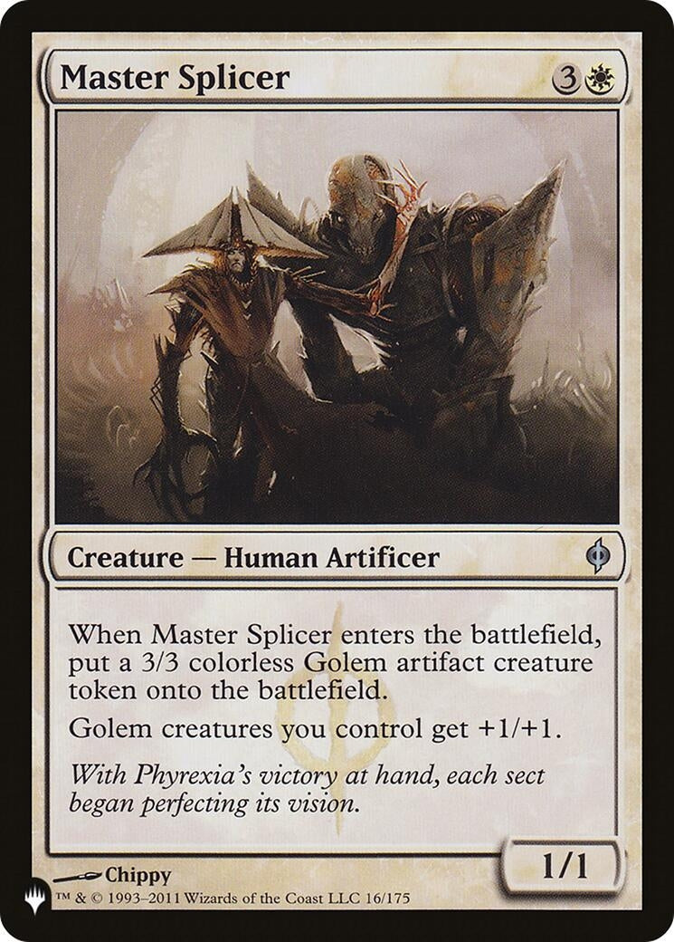 Image for Master Splicer (The List Reprints) (16/175) - Magic: The Gathering