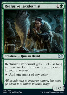 Reclusive Taxidermist - Innistrad: Crimson Vow (Uncommon) [VOW-214]
