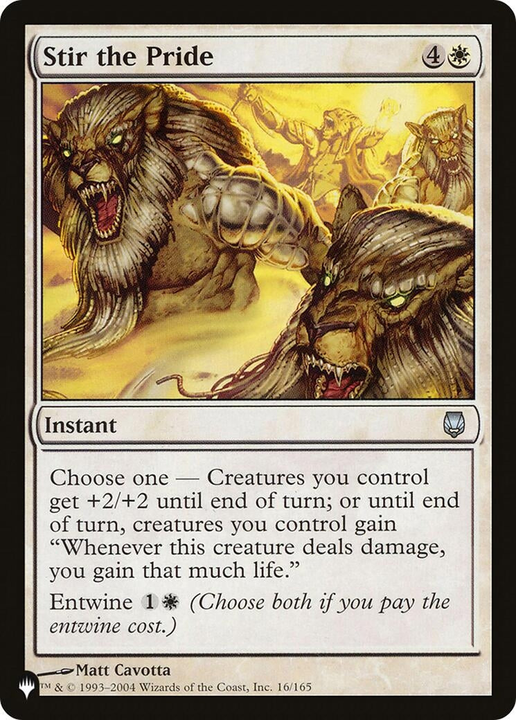 Image for Stir the Pride (The List Reprints) (16/165) - Magic: The Gathering