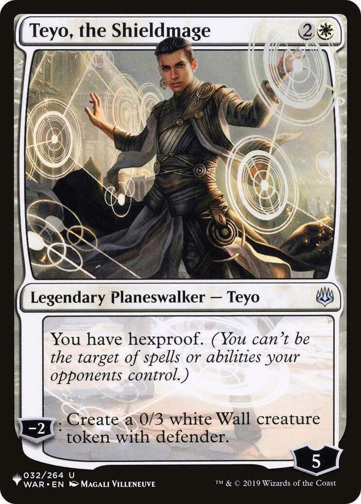 Image for Teyo, the Shieldmage (The List Reprints) (032/264) - Magic: The Gathering