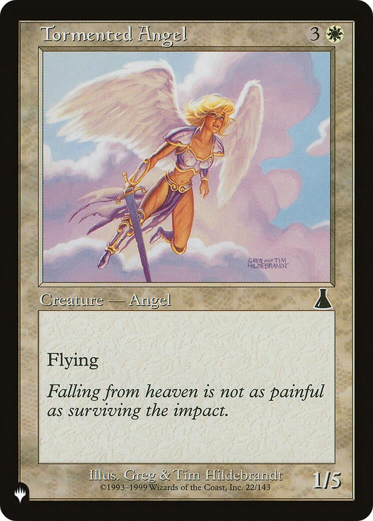 Image for Tormented Angel (The List Reprints) (22/143) - Magic: The Gathering