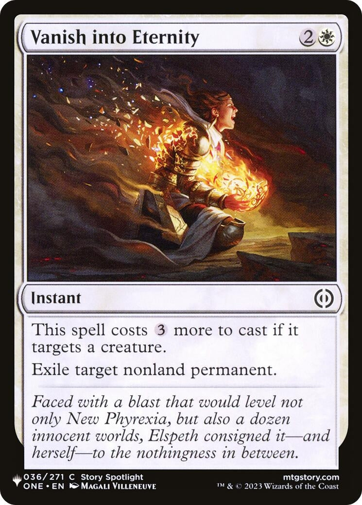 Image for Vanish into Eternity (The List Reprints) (036/271) - Magic: The Gathering