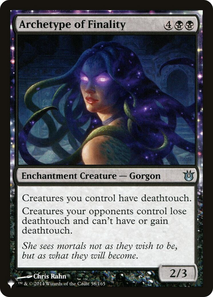 Image for Archetype of Finality (The List Reprints) (58/165) - Magic: The Gathering