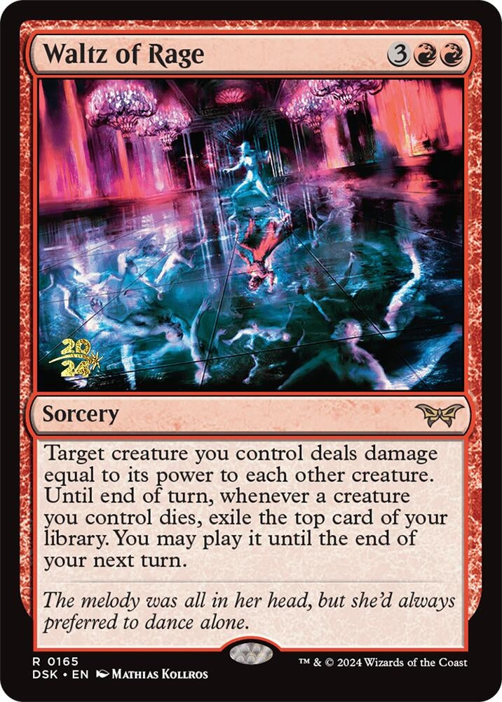 Image for Waltz of Rage (Prerelease Cards) (165) - Magic: The Gathering