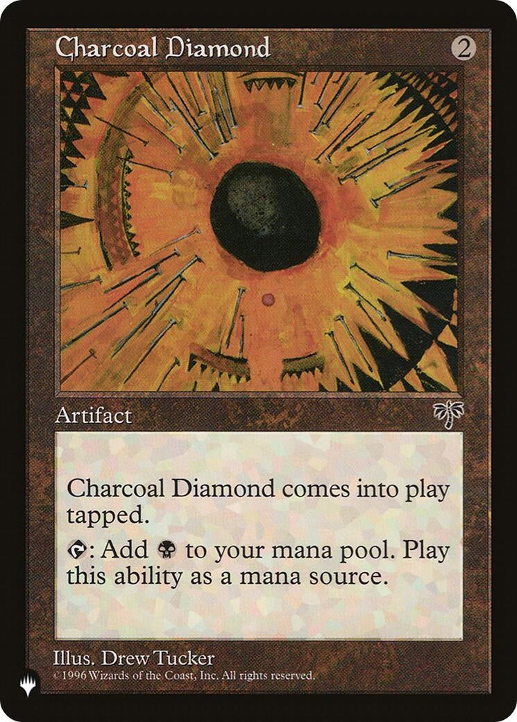 Image for Charcoal Diamond (The List Reprints) - Magic: The Gathering