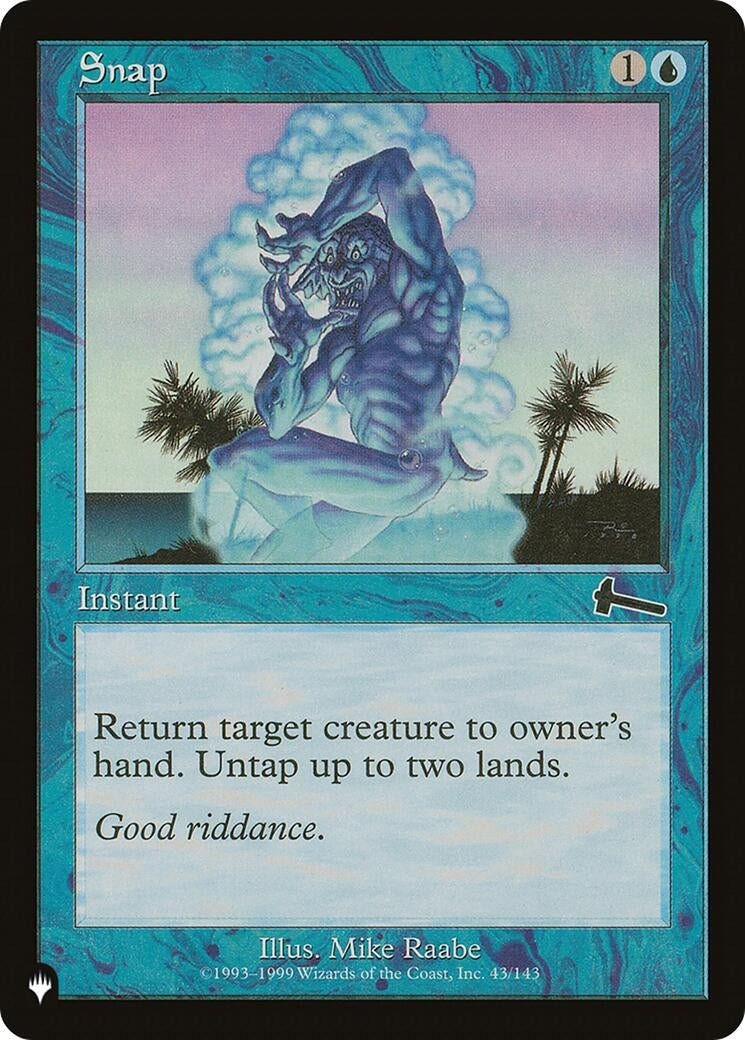 Image for Snap (ULG) (The List Reprints) (43/143) - Magic: The Gathering