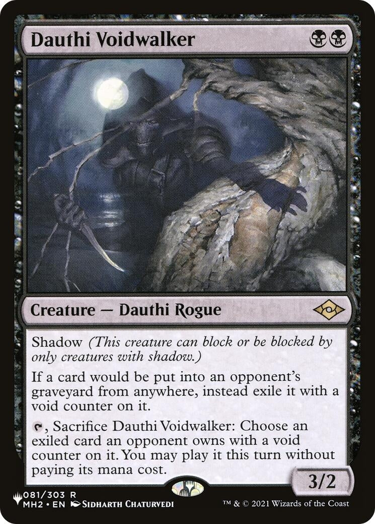 Image for Dauthi Voidwalker (The List Reprints) (081/303) - Magic: The Gathering
