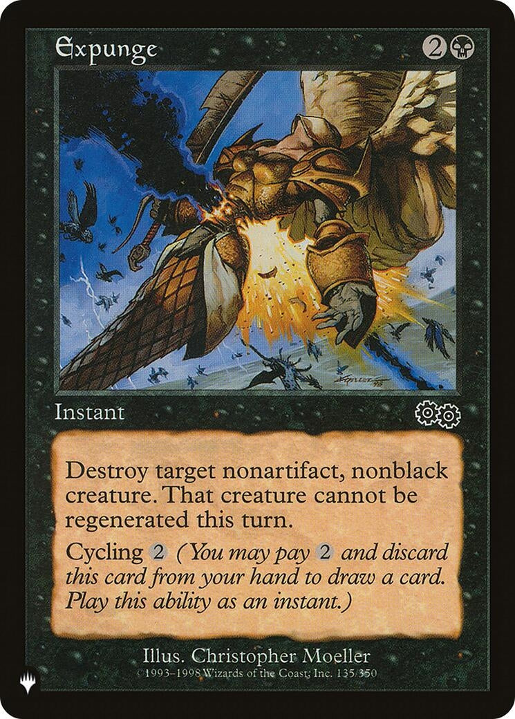 Image for Expunge (The List Reprints) (135/350) - Magic: The Gathering
