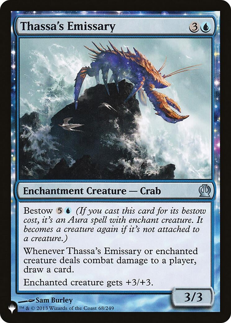 Image for Thassa's Emissary (The List Reprints) (68/249) - Magic: The Gathering