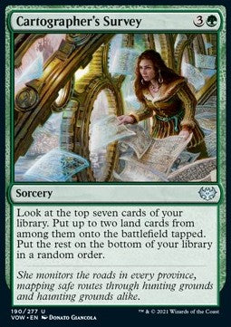 Cartographer's Survey - Innistrad: Crimson Vow (Uncommon) [VOW-190]