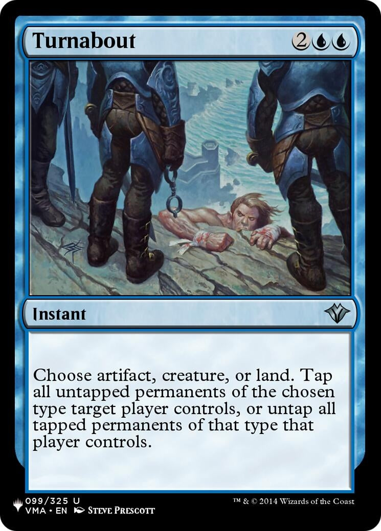 Image for Turnabout (The List Reprints) (099/325) - Magic: The Gathering