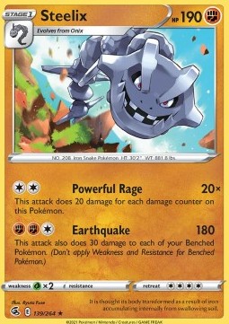 Steelix - Fusion Strike (Holo Rare) [FST-139]
