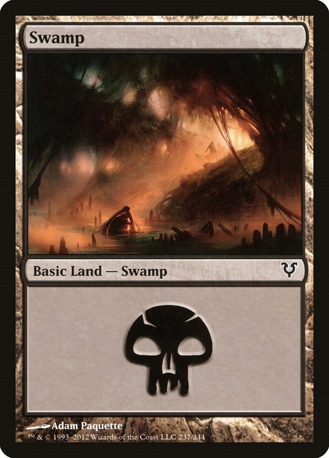 Image for Swamp (237) (Avacyn Restored) (237) - Magic: The Gathering