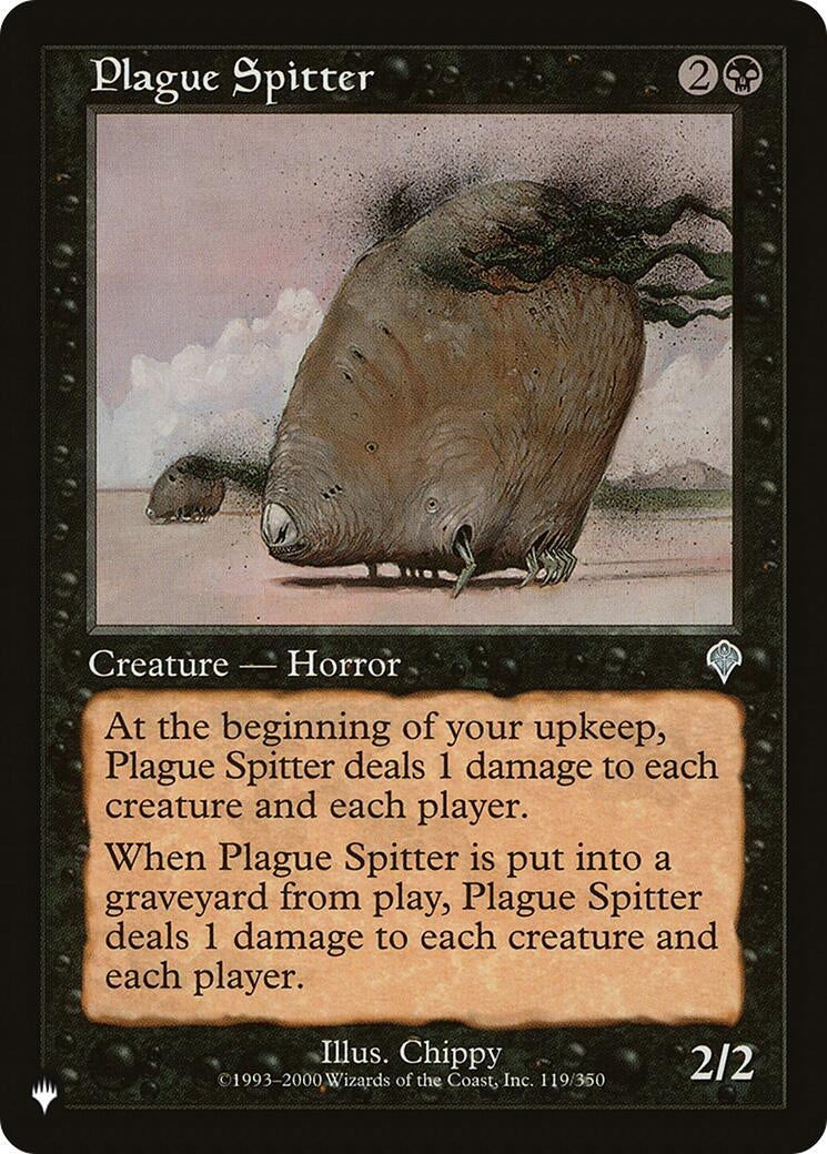 Image for Plague Spitter (The List Reprints) (119/350) - Magic: The Gathering