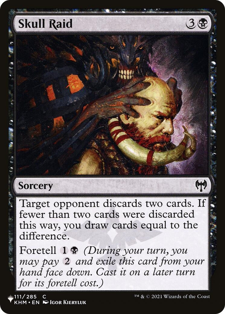 Image for Skull Raid (The List Reprints) (111/285) - Magic: The Gathering