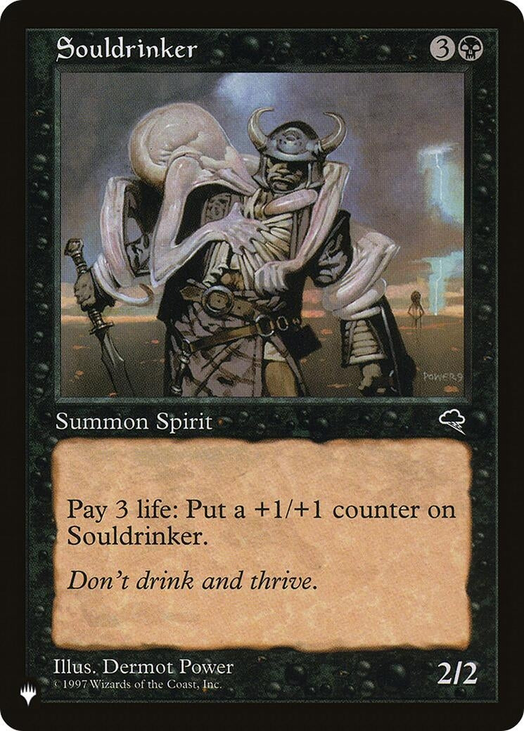 Image for Souldrinker (The List Reprints) - Magic: The Gathering