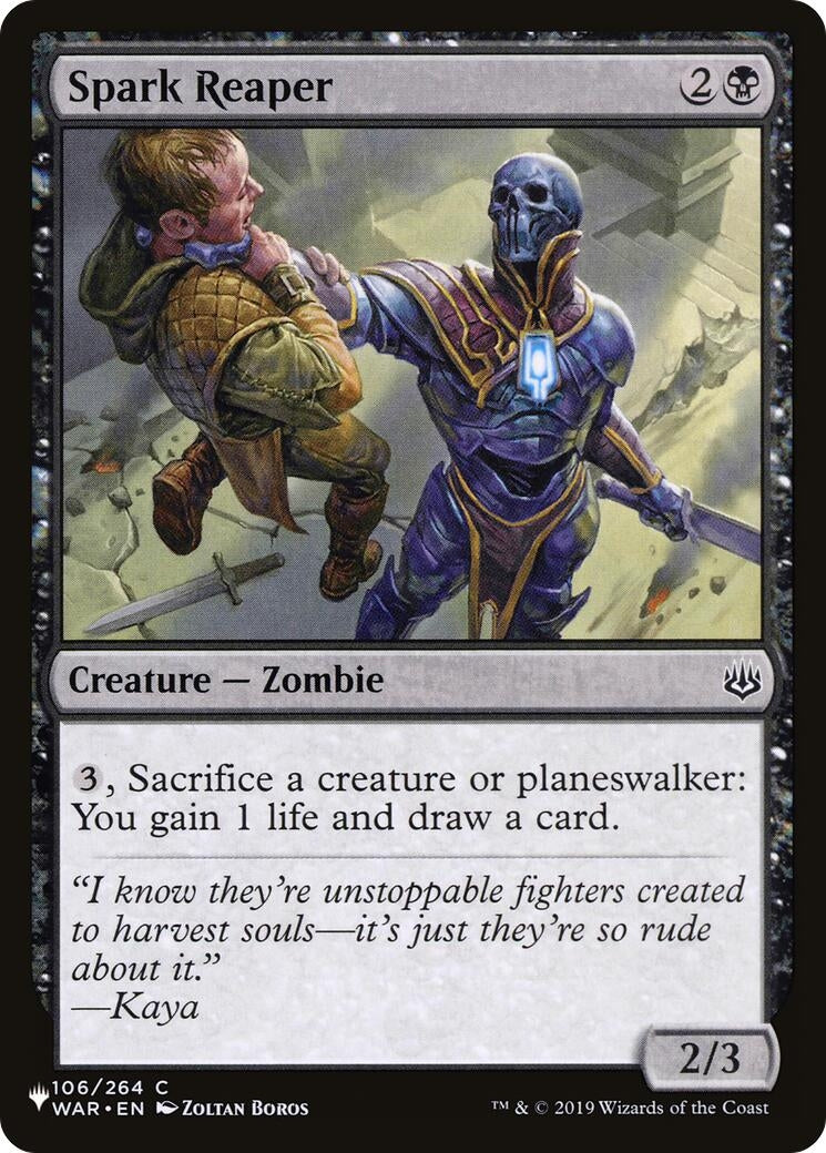 Image for Spark Reaper (The List Reprints) (106/264) - Magic: The Gathering