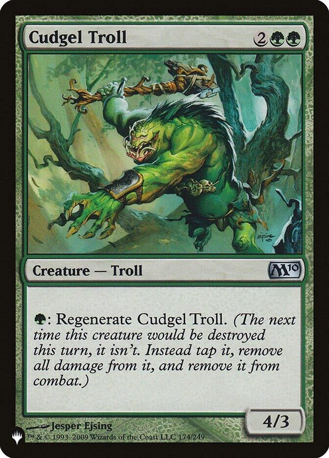 Image for Cudgel Troll (The List Reprints) (174/249) - Magic: The Gathering