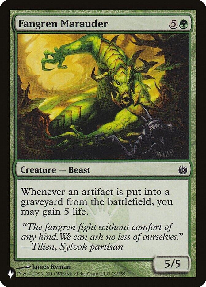 Image for Fangren Marauder (The List Reprints) (79/155) - Magic: The Gathering