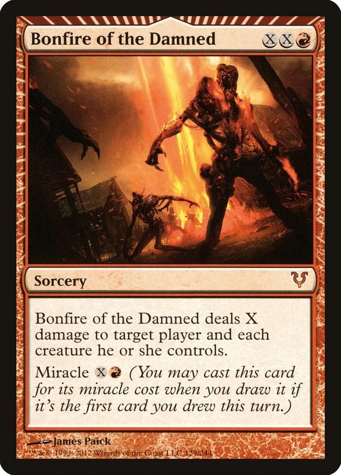 Image for Bonfire of the Damned (Avacyn Restored) (129) - Magic: The Gathering