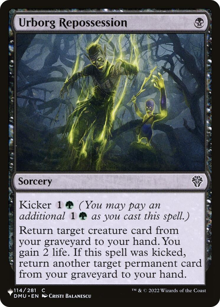 Image for Urborg Repossession (The List Reprints) (114/281) - Magic: The Gathering