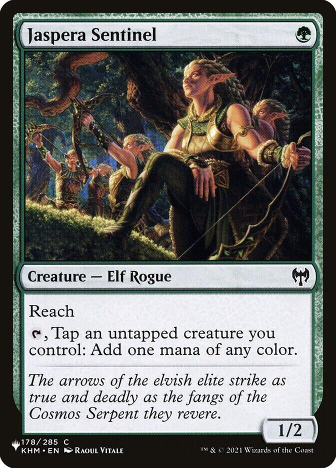 Image for Jaspera Sentinel (The List Reprints) (178/285) - Magic: The Gathering