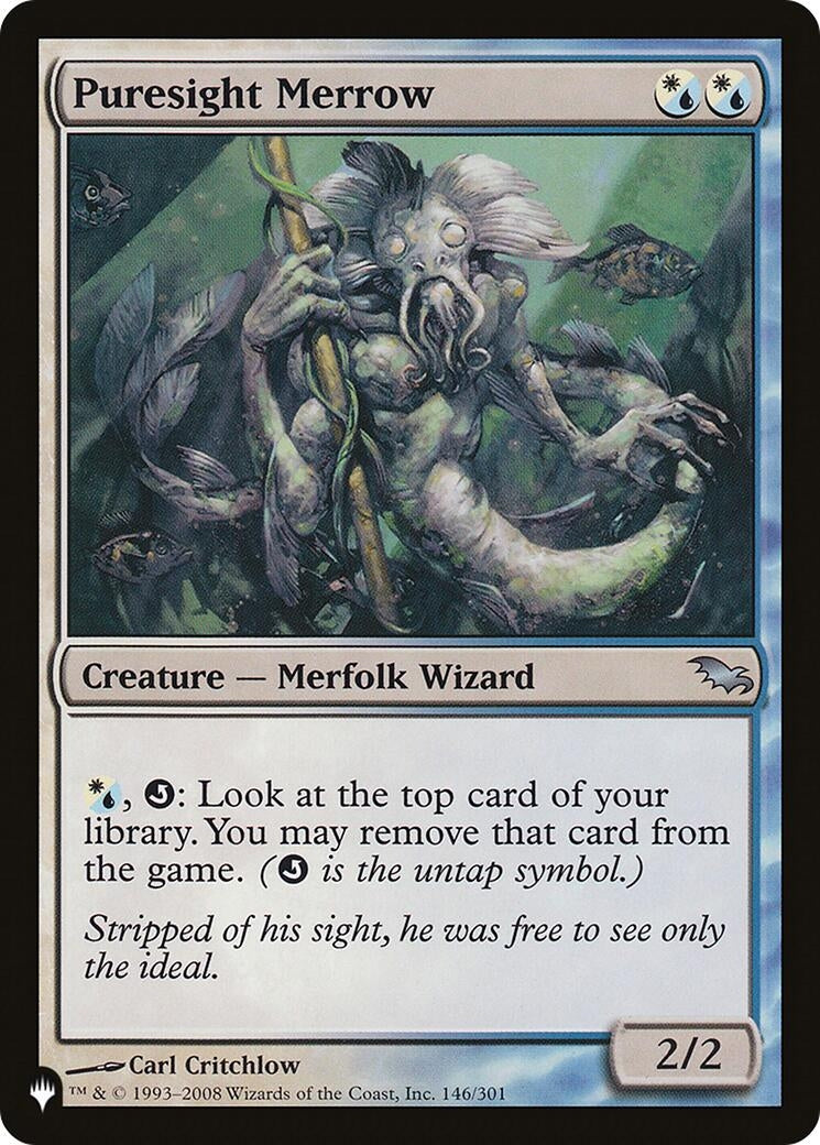 Image for Puresight Merrow (The List Reprints) (146/301) - Magic: The Gathering