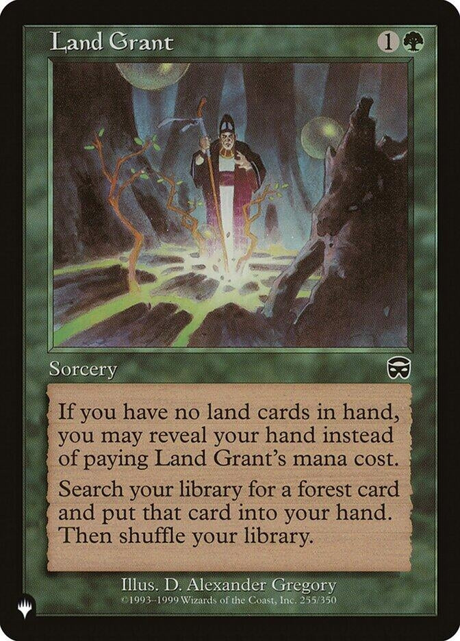 Image for Land Grant (The List Reprints) (255/350) - Magic: The Gathering