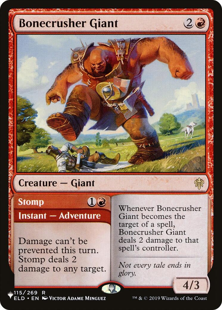 Image for Bonecrusher Giant (The List Reprints) (115/269) - Magic: The Gathering