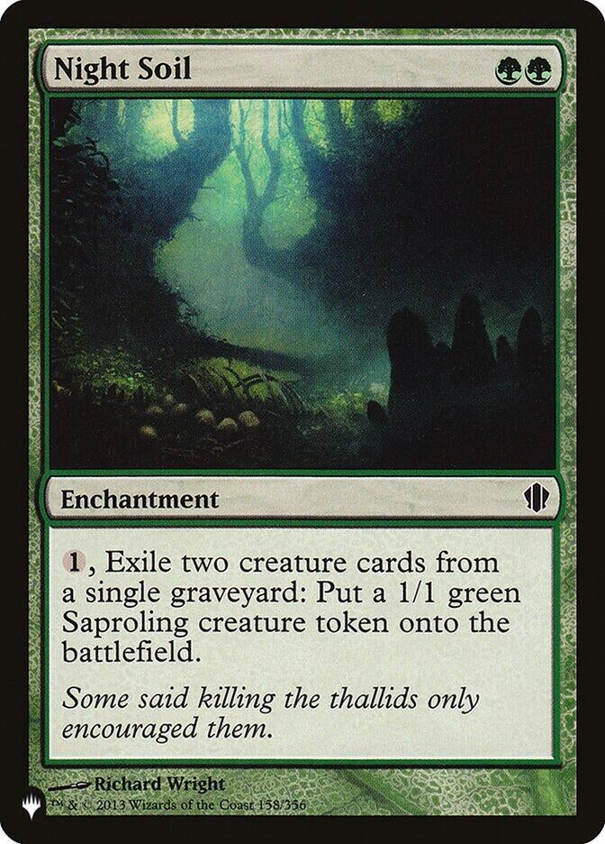 Image for Night Soil (The List Reprints) (158/356) - Magic: The Gathering