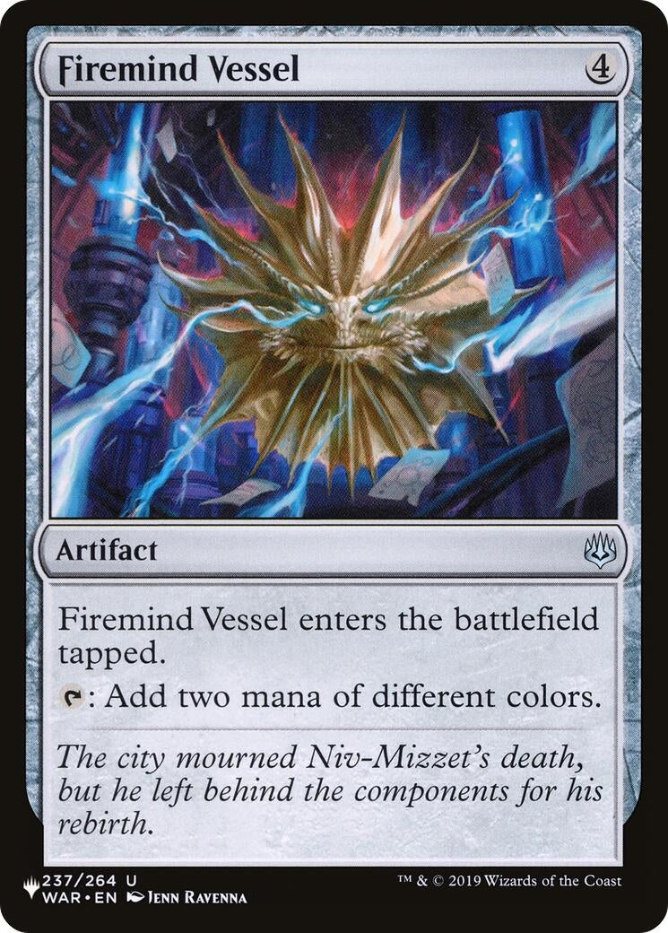 Image for Firemind Vessel (The List Reprints) (237/264) - Magic: The Gathering